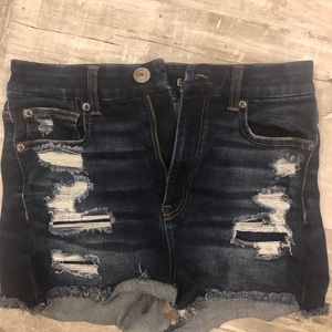 American eagle curvy denim shorts!